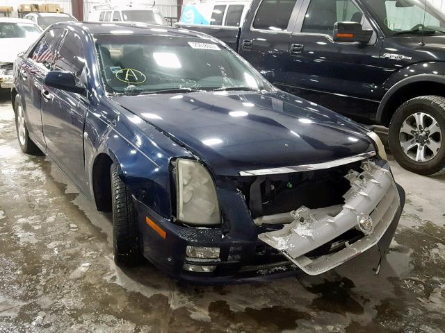 1G6DW677X50191782 - 2005 CADILLAC STS BLUE photo 1