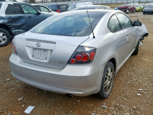 JTKDE167780251325 - 2008 TOYOTA SCION TC ვერცხლისფერი ფოტო 4