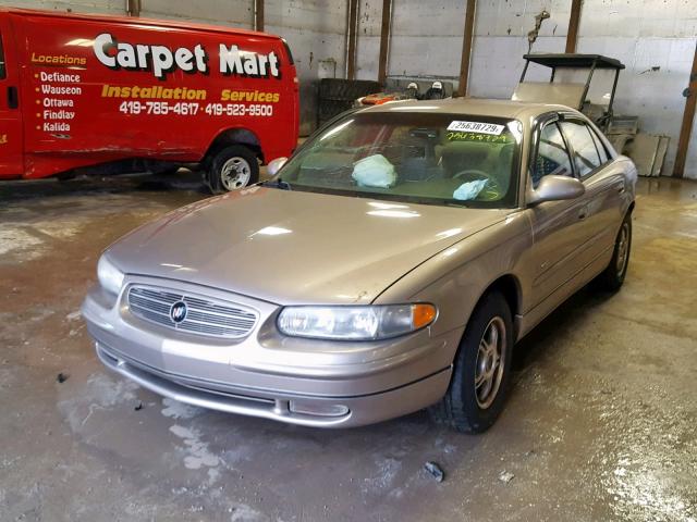 2G4WB52K611103635 - 2001 BUICK REGAL LS TAN photo 2