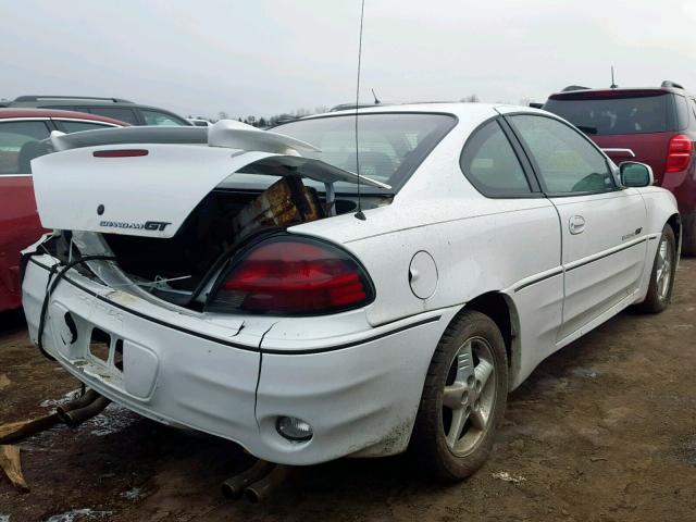 1G2NW12E0YM865255 - 2000 PONTIAC GRAND AM G WHITE photo 4