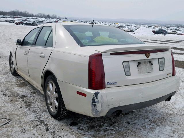 1G6DW677060101315 - 2006 CADILLAC STS WHITE photo 3