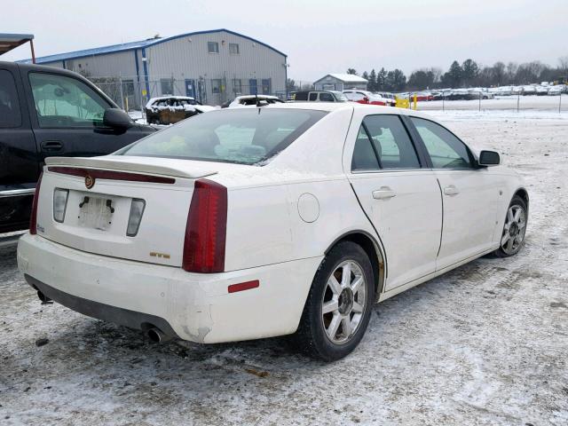 1G6DW677060101315 - 2006 CADILLAC STS WHITE photo 4