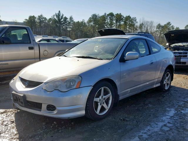 JH4DC53002C015454 - 2002 ACURA RSX TYPE-S SILVER photo 2