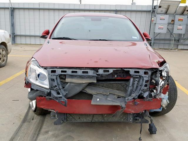 2G4GV5GV2C9212953 - 2012 BUICK REGAL GS RED photo 9