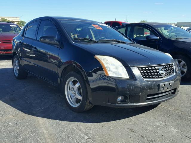 3N1AB61E08L627682 - 2008 NISSAN SENTRA 2.0 BLACK photo 1