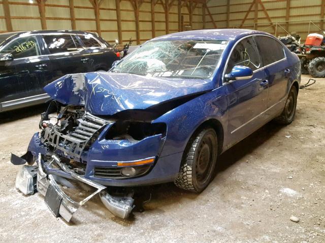 WVWAK93C99E061002 - 2009 VOLKSWAGEN PASSAT KOM BLUE photo 2