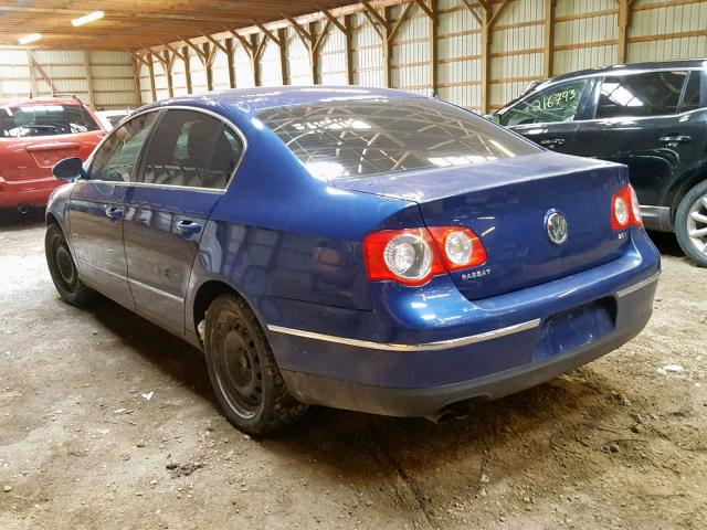 WVWAK93C99E061002 - 2009 VOLKSWAGEN PASSAT KOM BLUE photo 3