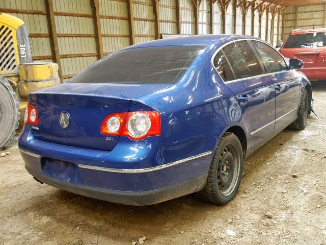 WVWAK93C99E061002 - 2009 VOLKSWAGEN PASSAT KOM BLUE photo 4