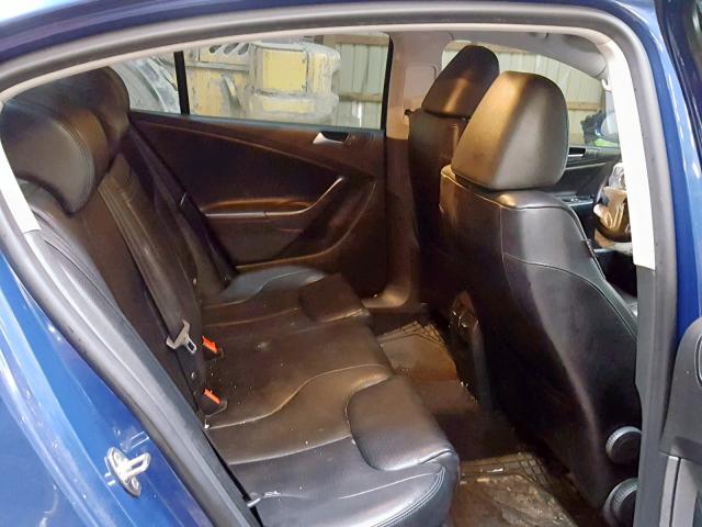 WVWAK93C99E061002 - 2009 VOLKSWAGEN PASSAT KOM BLUE photo 6