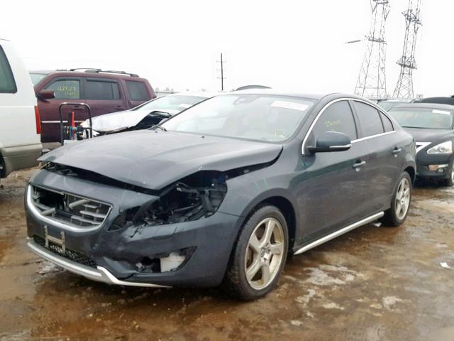 YV1612FS5D2181290 - 2013 VOLVO S60 T5 CHARCOAL photo 2