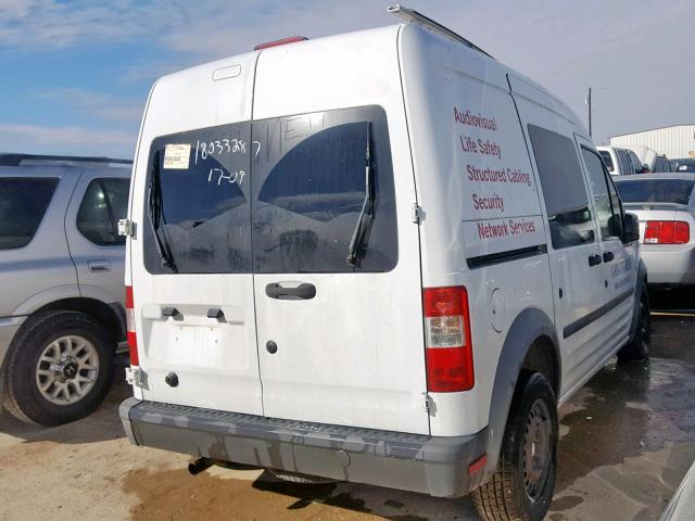 NM0LS6AN2DT145479 - 2013 FORD TRANSIT CO WHITE photo 4