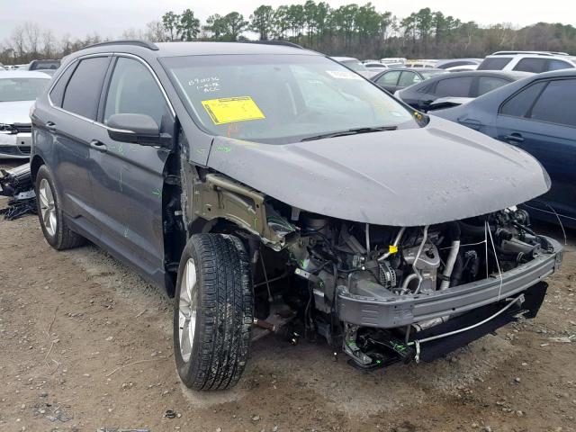 2FMPK3J81HBB26923 - 2017 FORD EDGE SEL CHARCOAL photo 1