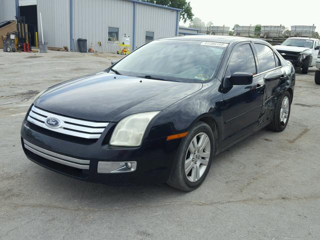 3FAFP08106R109236 - 2006 FORD FUSION SEL BLACK photo 2