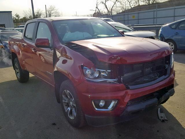 1GCGTDE38G1103459 - 2016 CHEVROLET COLORADO Z RED photo 1