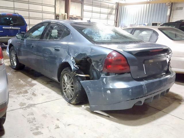 2G2WP552271213077 - 2007 PONTIAC GRAND PRIX BLUE photo 3