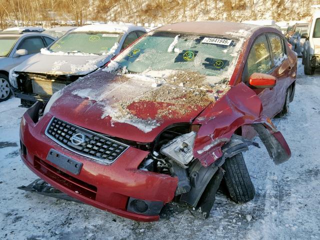 3N1AB61E77L643215 - 2007 NISSAN SENTRA 2.0 RED photo 2