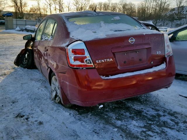 3N1AB61E77L643215 - 2007 NISSAN SENTRA 2.0 RED photo 3