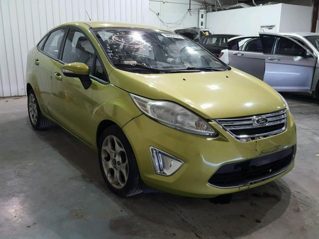 3FADP4CJ8CM181185 - 2012 FORD FIESTA SEL GREEN photo 1