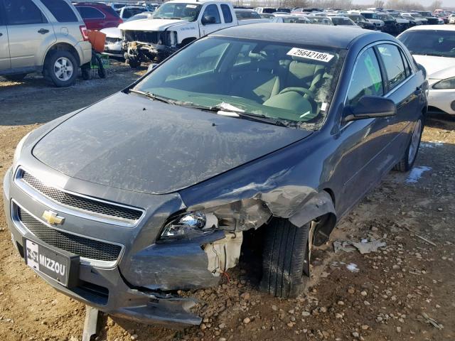1G1ZG57B39F182139 - 2009 CHEVROLET MALIBU LS Сұр фото 9