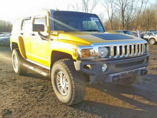 5GTDN136X68288749 - 2006 HUMMER H3 YELLOW photo 1