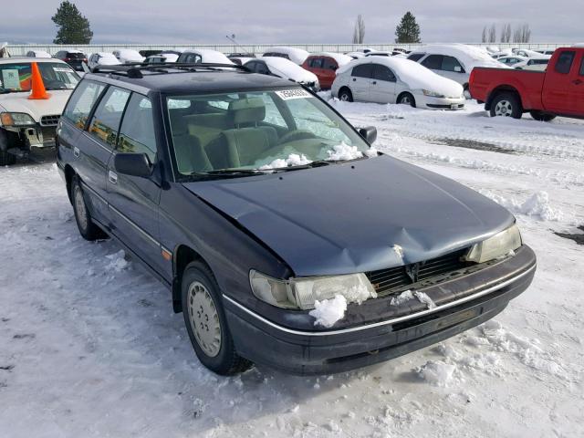 4S3BJ6323N6906346 - 1992 SUBARU LEGACY L A BLACK photo 1