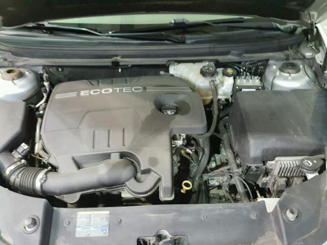 1G1ZC5E02AF116926 - 2010 CHEVROLET MALIBU 1LT ვერცხლისფერი ფოტო 7