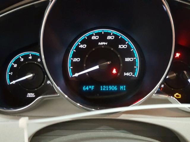 1G1ZC5E02AF116926 - 2010 CHEVROLET MALIBU 1LT ვერცხლისფერი ფოტო 8