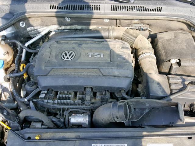 3VWL17AJ7GM206429 - 2016 VOLKSWAGEN JETTA SEL GRAY photo 7