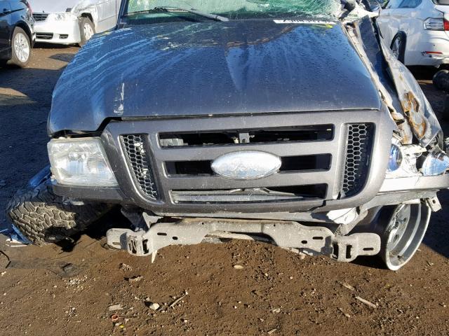 1FTYR14U56PA44670 - 2006 FORD RANGER SUP GRAY photo 7