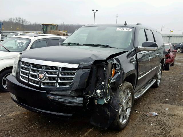 1GYFK66827R321431 - 2007 CADILLAC ESCALADE E BLACK photo 2