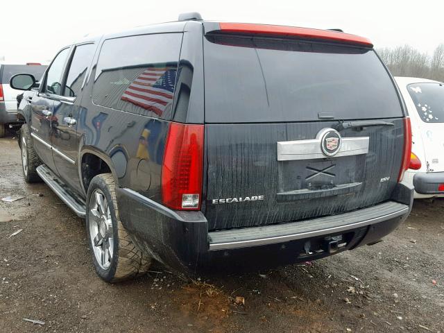 1GYFK66827R321431 - 2007 CADILLAC ESCALADE E BLACK photo 3