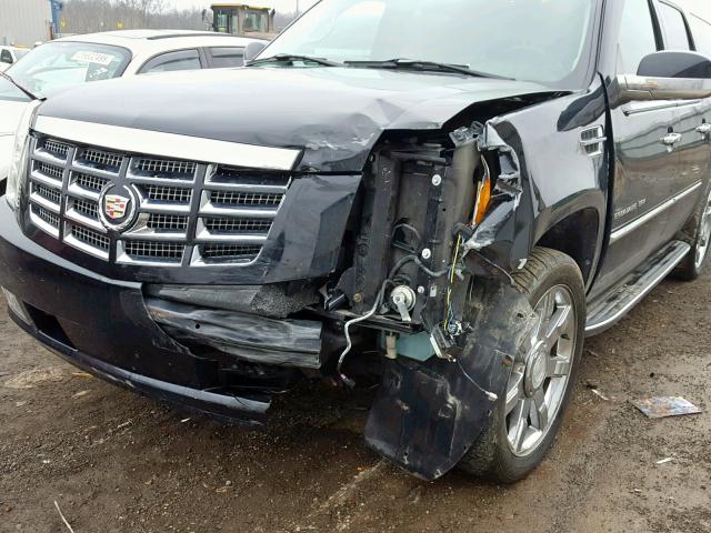 1GYFK66827R321431 - 2007 CADILLAC ESCALADE E BLACK photo 9