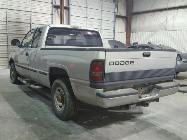 3B7KC2361XG240921 - 1999 DODGE RAM 2500 GRAY photo 3