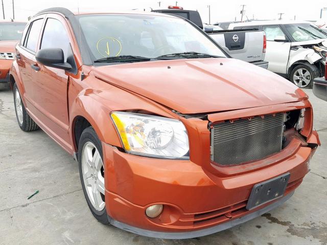 1B3HB48B28D566922 - 2008 DODGE CALIBER SX ORANGE photo 1