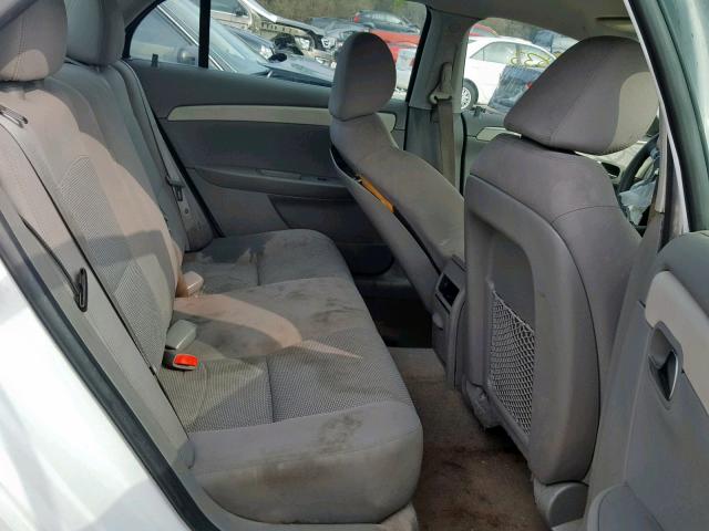 1G1ZC5EU6CF297051 - 2012 CHEVROLET MALIBU 1LT WHITE photo 6