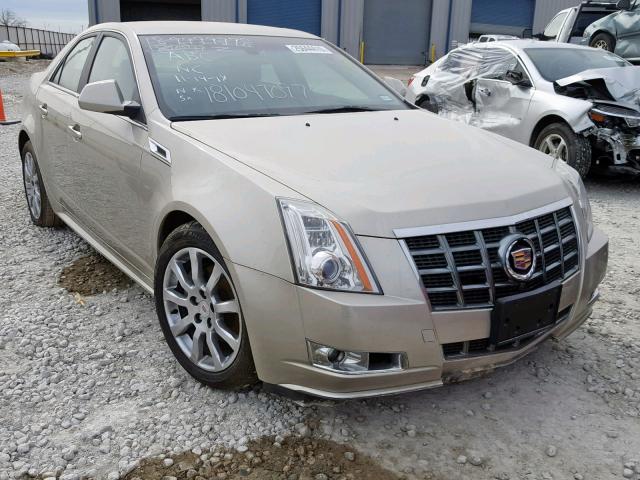 1G6DE5E56D0149364 - 2013 CADILLAC CTS LUXURY GOLD photo 1