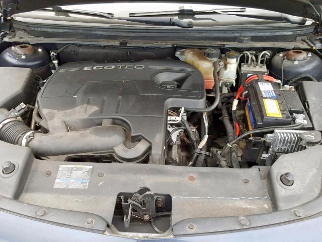 1G1ZG57B384235366 - 2008 CHEVROLET MALIBU LS BLUE photo 7
