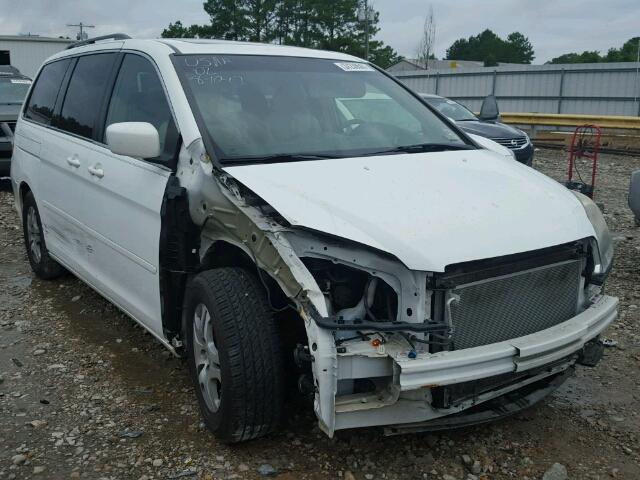 5FNRL38746B012731 - 2006 HONDA ODYSSEY EX WHITE photo 1