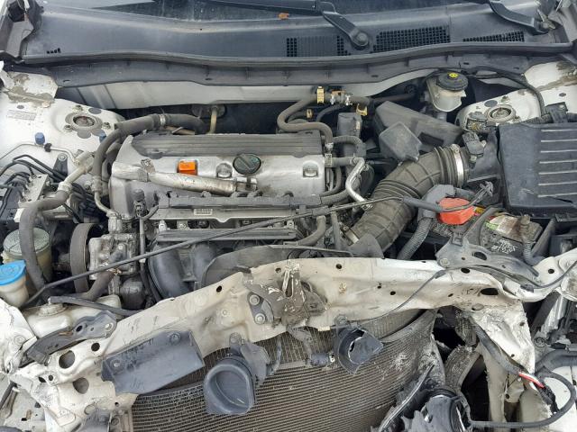 1HGCP26459A082329 - 2009 HONDA ACCORD LXP WHITE photo 7