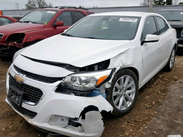 1G11D5SL4FU103669 - 2015 CHEVROLET MALIBU 2LT WHITE photo 2