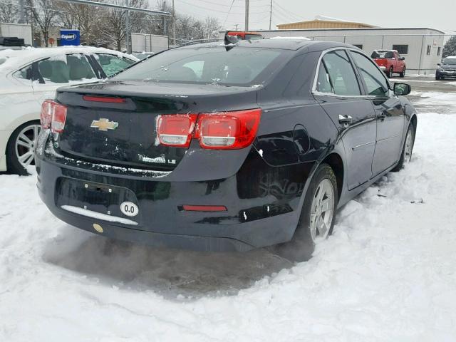 1G11B5SL8FF265251 - 2015 CHEVROLET MALIBU LS BLACK photo 4