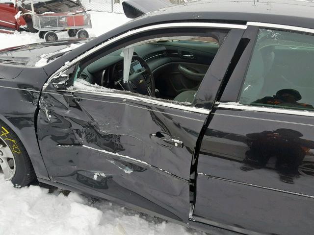1G11B5SL8FF265251 - 2015 CHEVROLET MALIBU LS BLACK photo 9