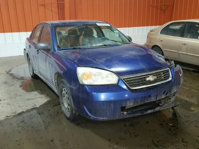 1G1ZS51F96F191837 - 2006 CHEVROLET MALIBU LS BLUE photo 1