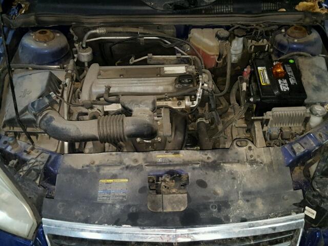 1G1ZS51F96F191837 - 2006 CHEVROLET MALIBU LS BLUE photo 7