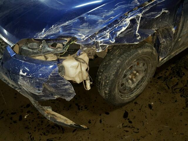 1G1ZS51F96F191837 - 2006 CHEVROLET MALIBU LS BLUE photo 9