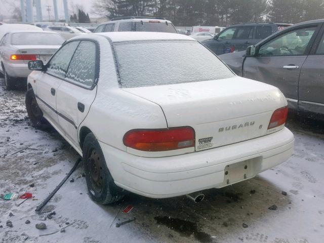 JF1GC4357TH512399 - 1996 SUBARU IMPREZA L WHITE photo 3