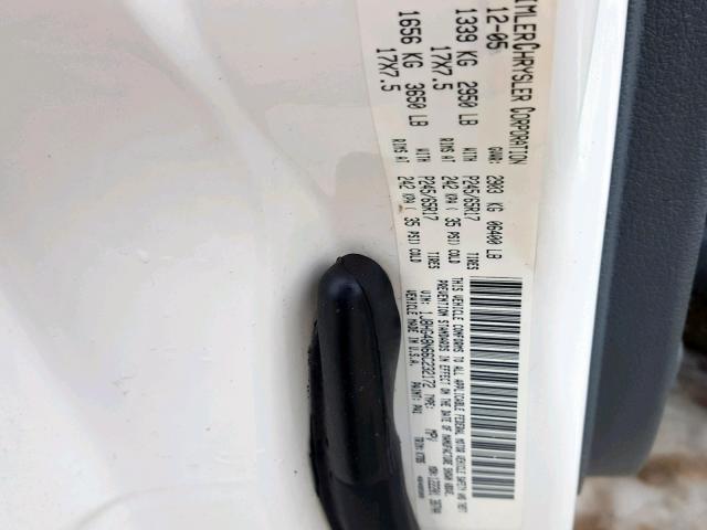 1J8HG48N66C232172 - 2006 JEEP COMMANDER Ağ foto 10