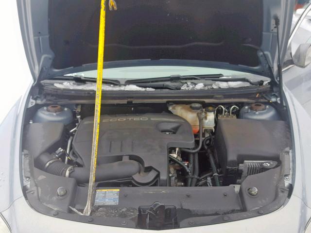 1G1ZG57B08F182890 - 2008 CHEVROLET MALIBU LS GRAY photo 7