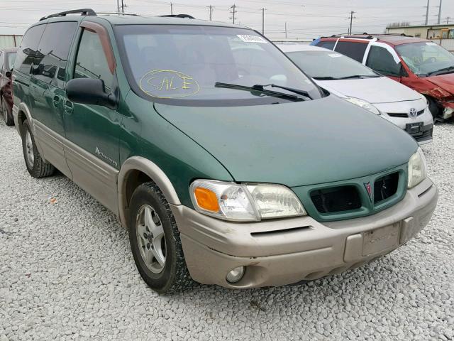 1GMDX03E7YD236004 - 2000 PONTIAC MONTANA GREEN photo 1