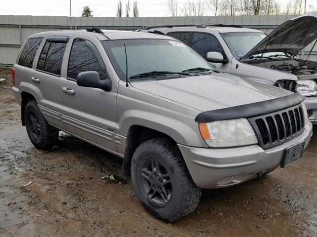 1J4GW58N9YC314647 - 2000 JEEP GRAND CHER GRAY photo 1